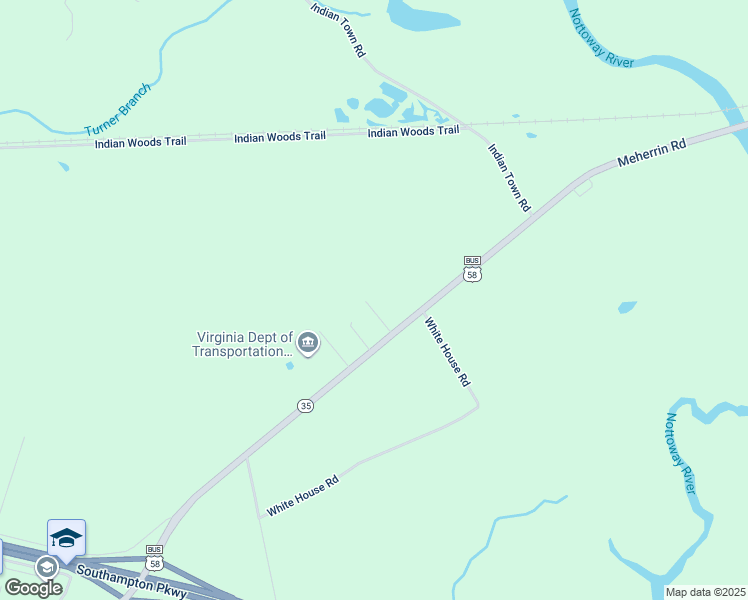 map of restaurants, bars, coffee shops, grocery stores, and more near 24335 Washington Drive in Courtland