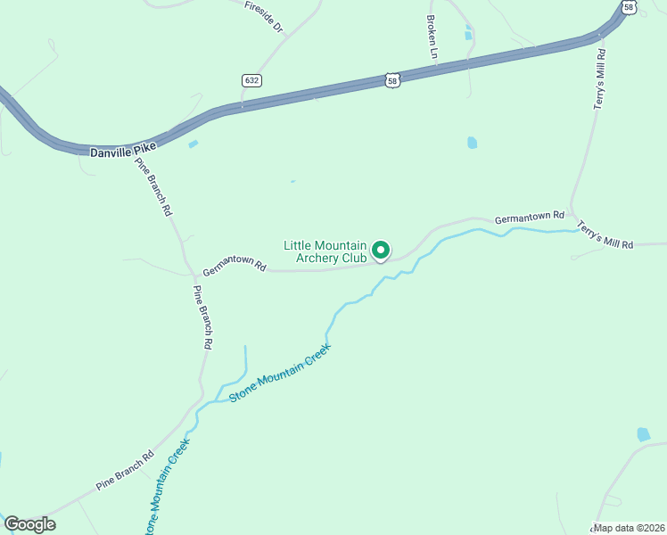map of restaurants, bars, coffee shops, grocery stores, and more near Germantown Road in Laurel Fork