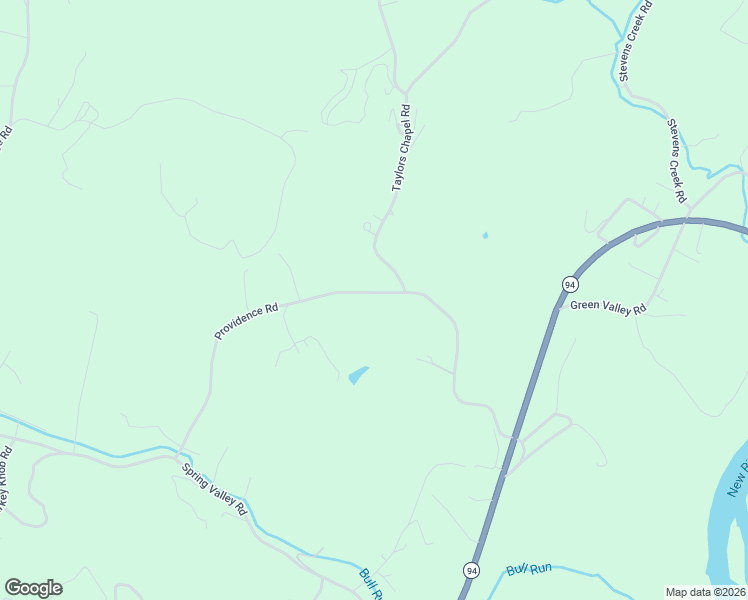 map of restaurants, bars, coffee shops, grocery stores, and more near 583 Providence Road in Fries