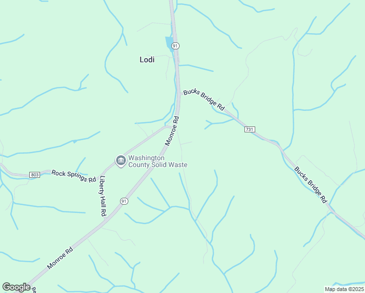 map of restaurants, bars, coffee shops, grocery stores, and more near 17093 Edmondson Lane in Glade Spring