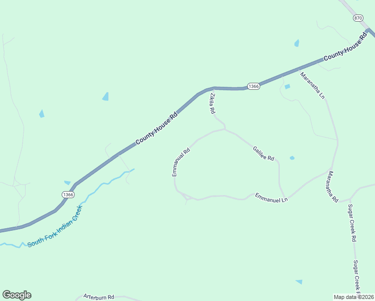 map of restaurants, bars, coffee shops, grocery stores, and more near Emmanual Road in Monroe County