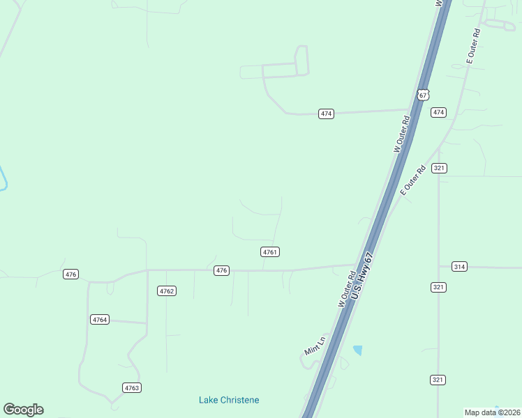 map of restaurants, bars, coffee shops, grocery stores, and more near 302 County Road 4761 in Poplar Bluff