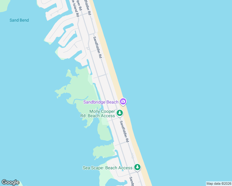 map of restaurants, bars, coffee shops, grocery stores, and more near 3352 Sandfiddler Road in Virginia Beach