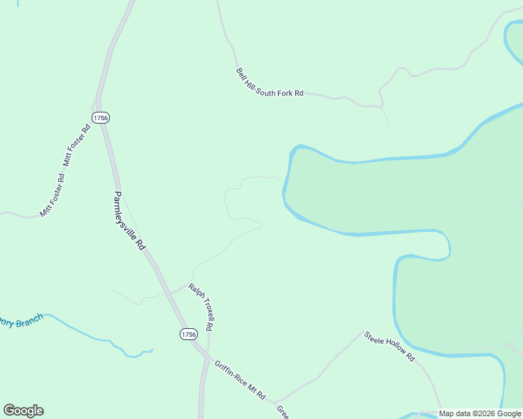 map of restaurants, bars, coffee shops, grocery stores, and more near Ralph Troxell Road in Monticello