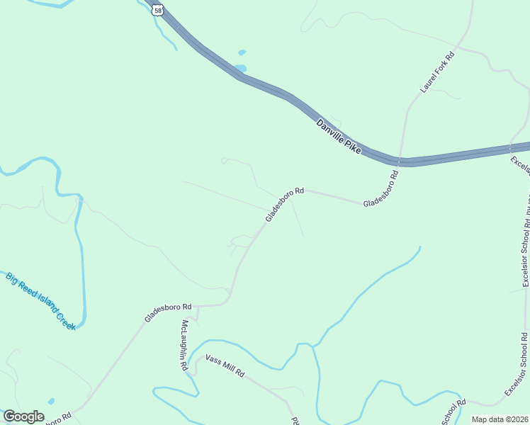 map of restaurants, bars, coffee shops, grocery stores, and more near Gladesboro Road in Laurel Fork