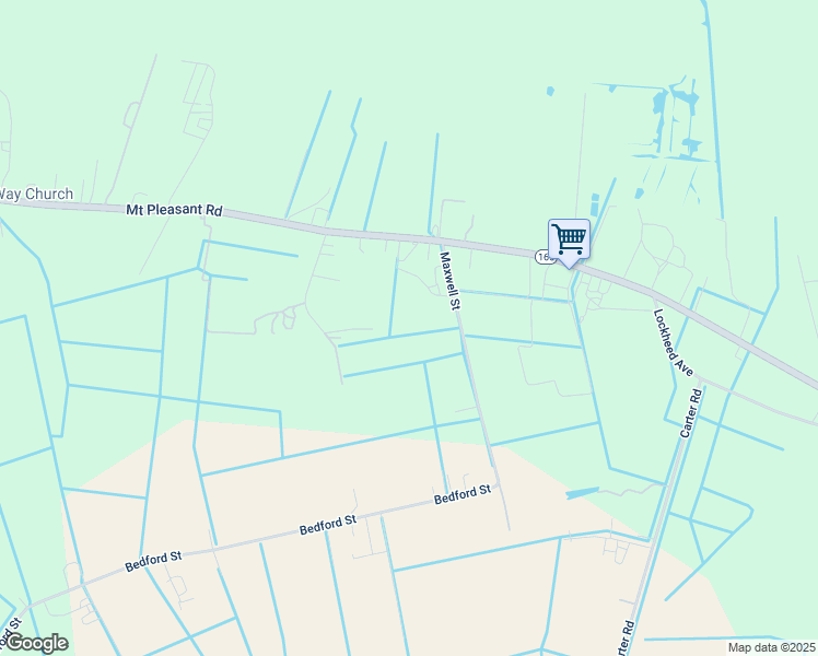 map of restaurants, bars, coffee shops, grocery stores, and more near 400 Maxwell Street in Chesapeake