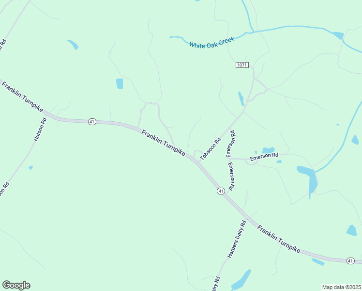 map of restaurants, bars, coffee shops, grocery stores, and more near 8020 Franklin Turnpike in Dry Fork
