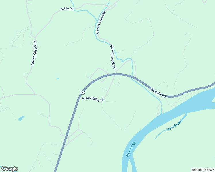 map of restaurants, bars, coffee shops, grocery stores, and more near 329 Green Valley Road in Fries