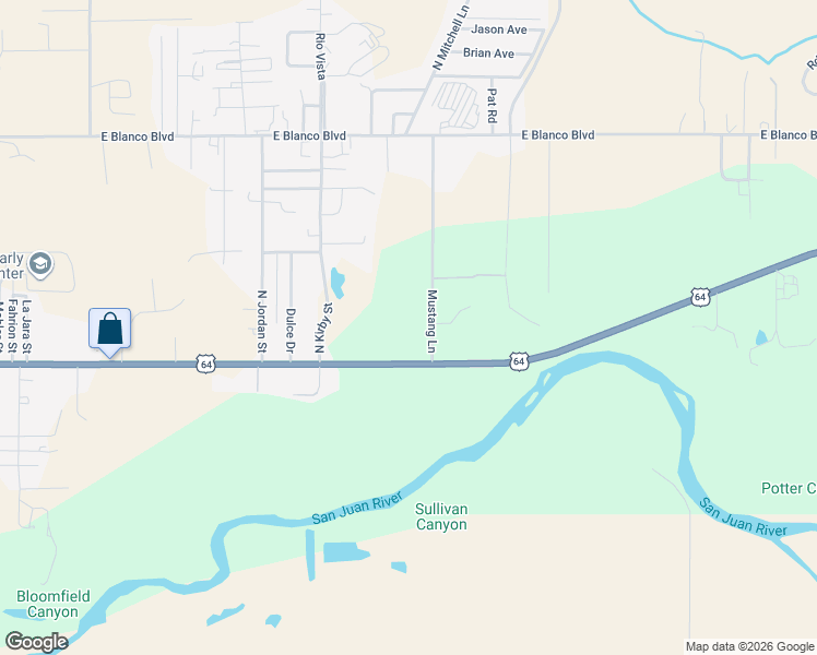 map of restaurants, bars, coffee shops, grocery stores, and more near 201 Mustang Lane in Bloomfield