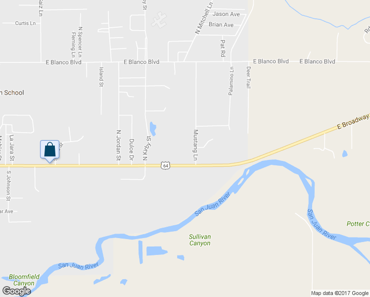 map of restaurants, bars, coffee shops, grocery stores, and more near 201 Mustang Lane in Bloomfield