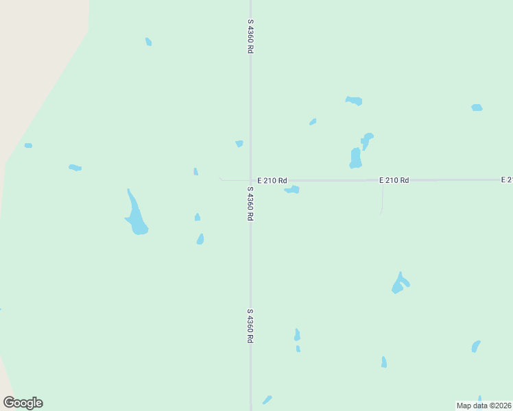 map of restaurants, bars, coffee shops, grocery stores, and more near 21120 South 4360 Road in Vinita