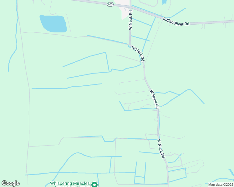 map of restaurants, bars, coffee shops, grocery stores, and more near 3385 West Neck Road in Virginia Beach