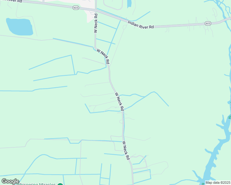 map of restaurants, bars, coffee shops, grocery stores, and more near 3385 West Neck Road in Virginia Beach