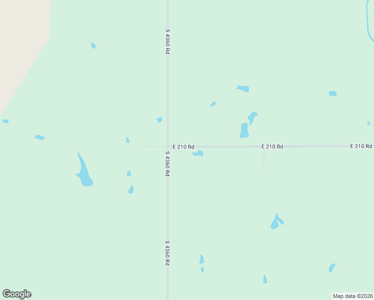 map of restaurants, bars, coffee shops, grocery stores, and more near 436092 East 210 Road in Vinita