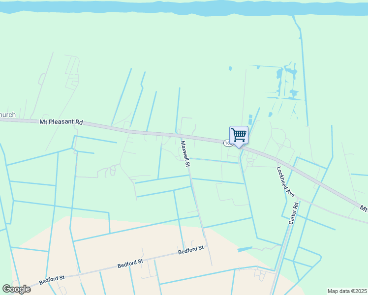 map of restaurants, bars, coffee shops, grocery stores, and more near 400 Maxwell Street in Chesapeake