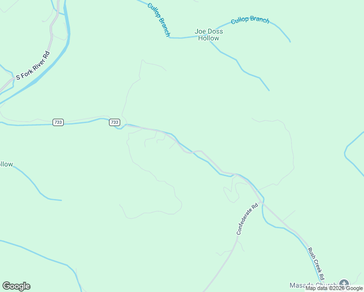 map of restaurants, bars, coffee shops, grocery stores, and more near 36326 Rush Creek Road in Glade Spring