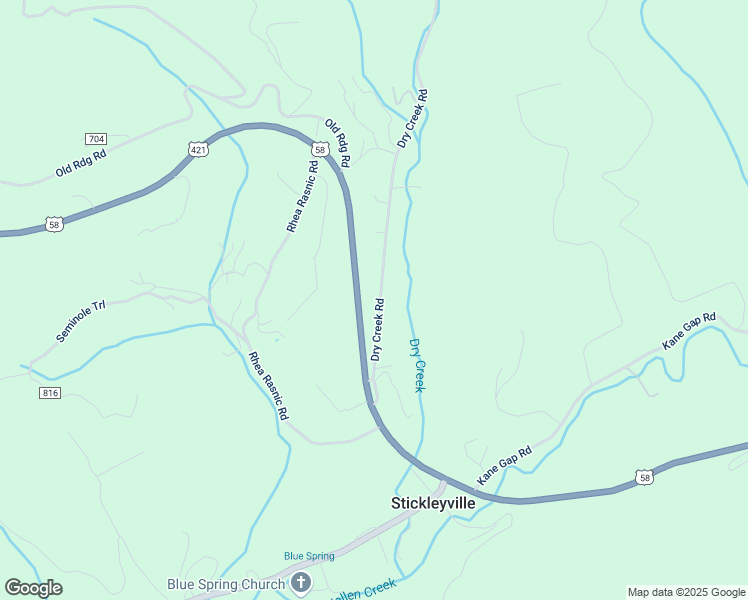 map of restaurants, bars, coffee shops, grocery stores, and more near 301 Dry Creek Road in Duffield