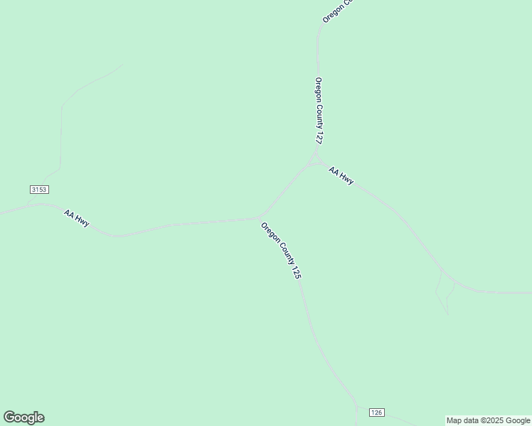 map of restaurants, bars, coffee shops, grocery stores, and more near County Road AA in Oregon County