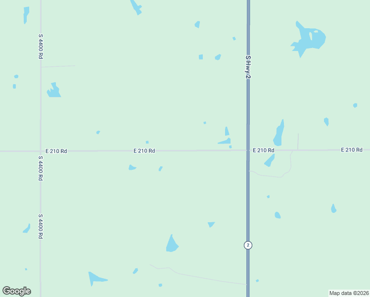 map of restaurants, bars, coffee shops, grocery stores, and more near 440697 East in Vinita