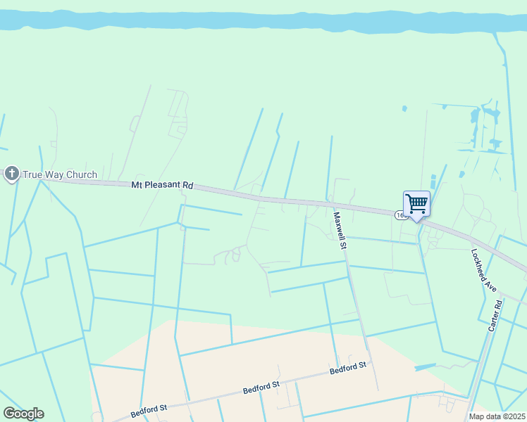 map of restaurants, bars, coffee shops, grocery stores, and more near 407 Wenger Road in Chesapeake