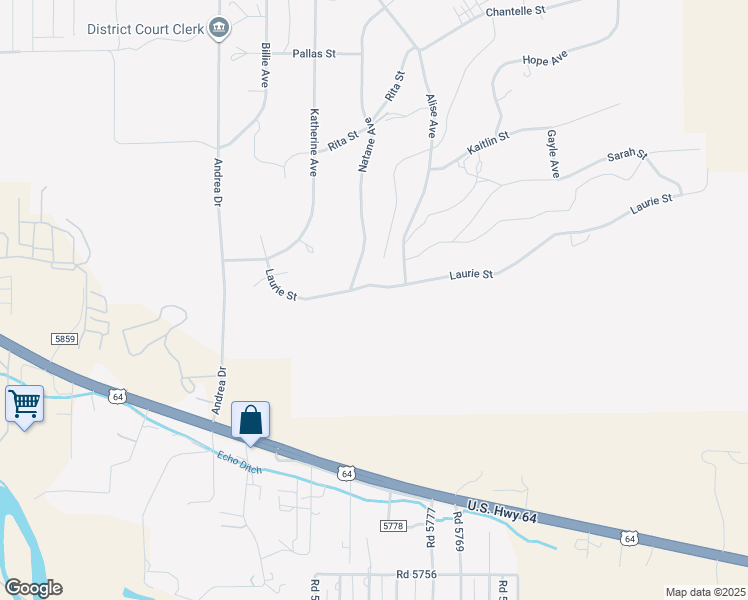 map of restaurants, bars, coffee shops, grocery stores, and more near 6221 Laurie Street in Farmington