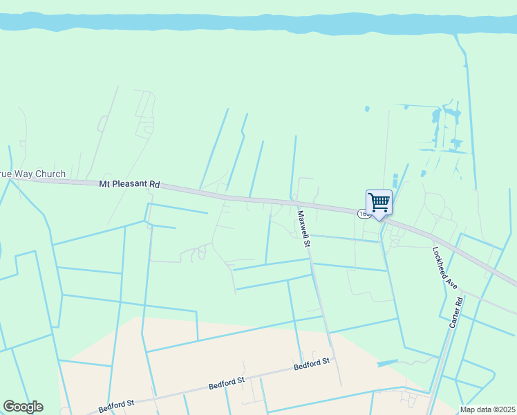 map of restaurants, bars, coffee shops, grocery stores, and more near 2025 Mount Pleasant Road in Chesapeake
