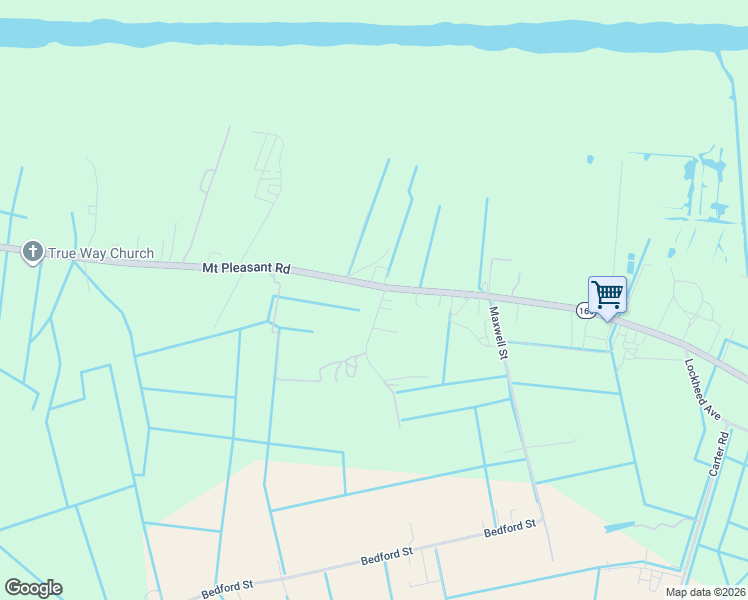 map of restaurants, bars, coffee shops, grocery stores, and more near 409 Wenger Road in Chesapeake