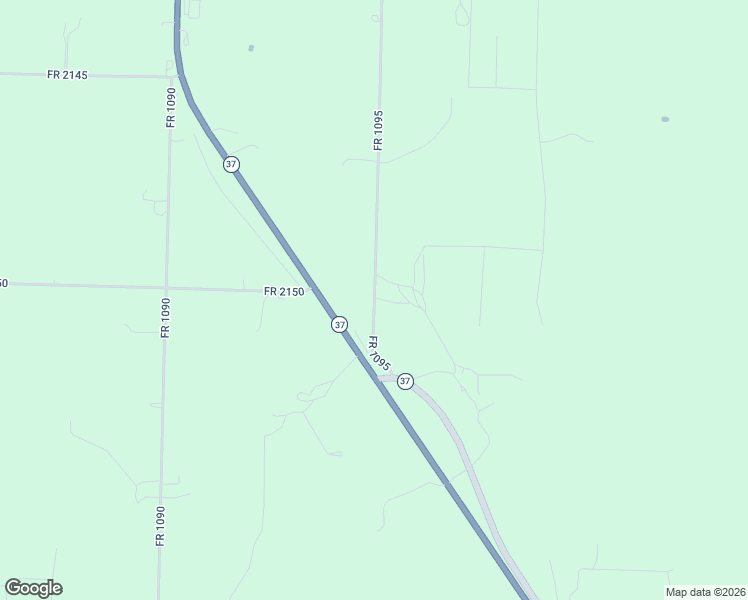 map of restaurants, bars, coffee shops, grocery stores, and more near 15135 Farm Road 1095 in Cassville