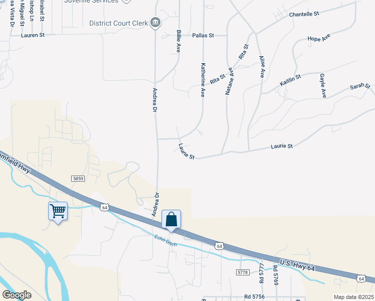 map of restaurants, bars, coffee shops, grocery stores, and more near 6001 Kristy Street in Farmington