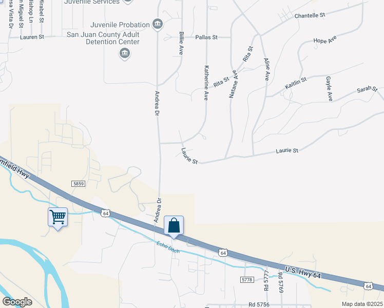map of restaurants, bars, coffee shops, grocery stores, and more near 6001 Kristy Street in Farmington
