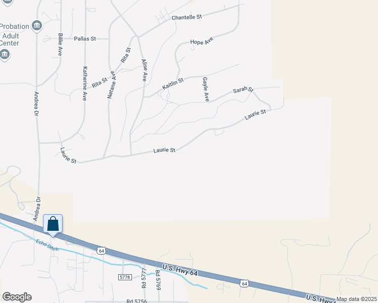 map of restaurants, bars, coffee shops, grocery stores, and more near 6801 Laurie Street in Farmington
