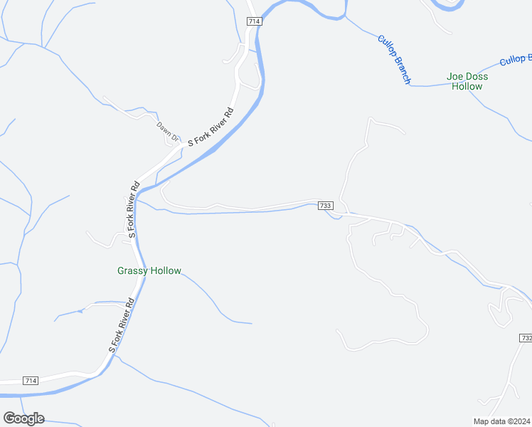 map of restaurants, bars, coffee shops, grocery stores, and more near 36004 Rush Creek Road in Glade Spring