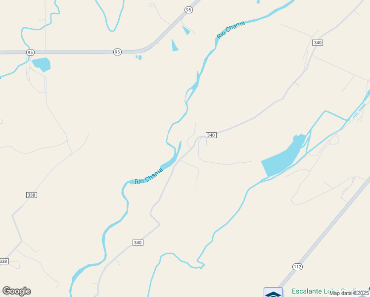 map of restaurants, bars, coffee shops, grocery stores, and more near 1 County Road 340 in Los Ojos
