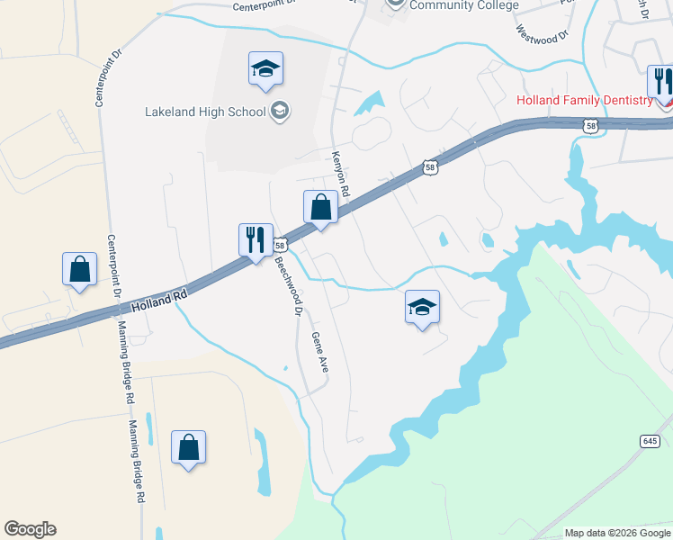 Walk Score Detail Map