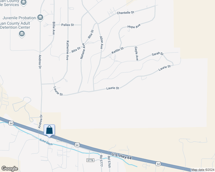 map of restaurants, bars, coffee shops, grocery stores, and more near 6520 Laurie Street in Farmington