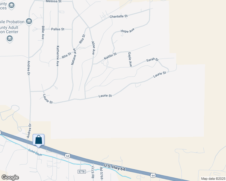 map of restaurants, bars, coffee shops, grocery stores, and more near 6720 Laurie Street in Farmington