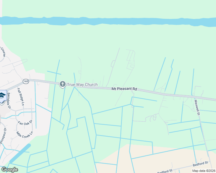 map of restaurants, bars, coffee shops, grocery stores, and more near 1832 Mount Pleasant Road in Chesapeake