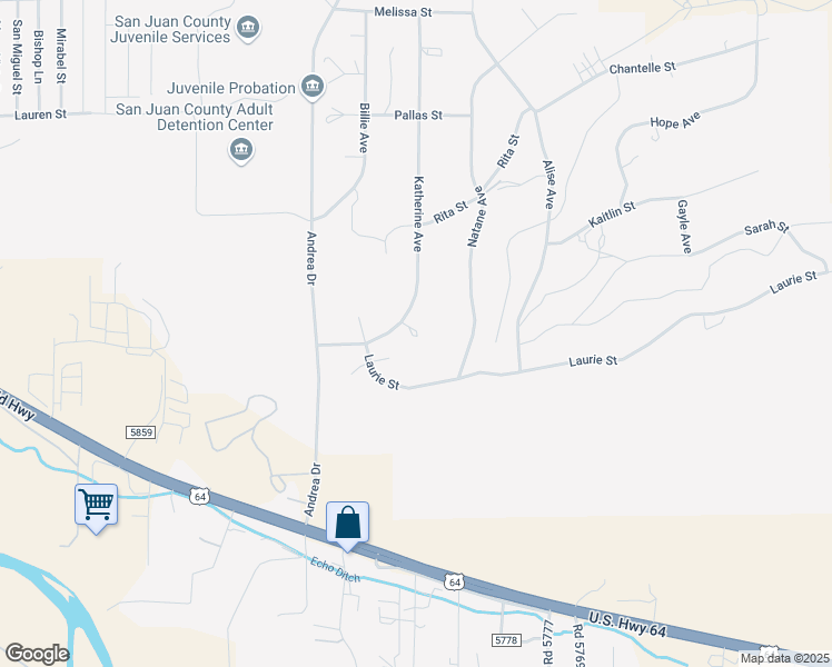 map of restaurants, bars, coffee shops, grocery stores, and more near 1340 Katherine Avenue in Farmington