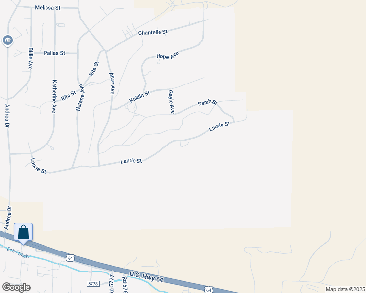map of restaurants, bars, coffee shops, grocery stores, and more near 7025 Laurie Street in Farmington