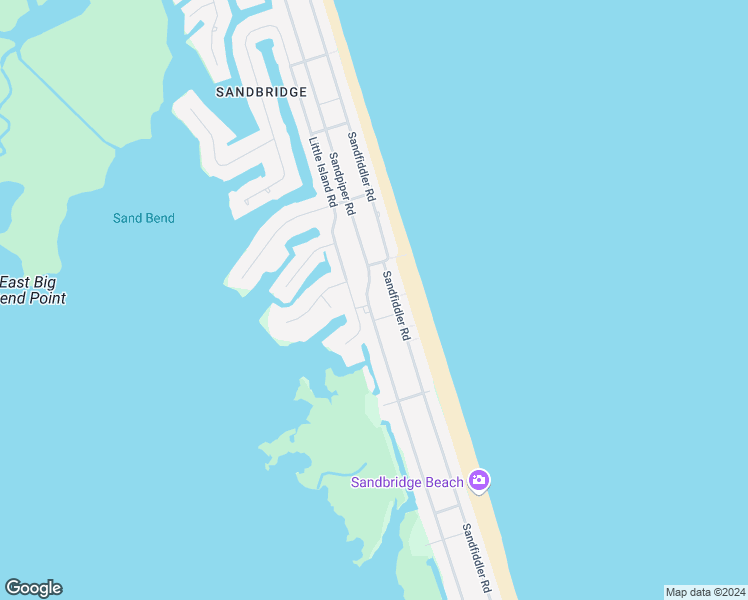 map of restaurants, bars, coffee shops, grocery stores, and more near 3212 Sandpiper Road in Virginia Beach