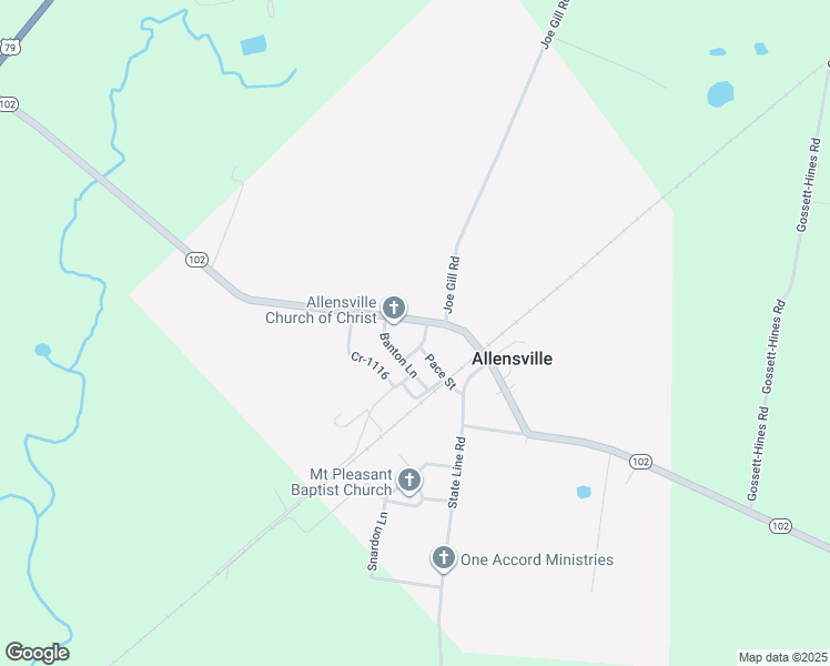 map of restaurants, bars, coffee shops, grocery stores, and more near Banton Lane in Allensville