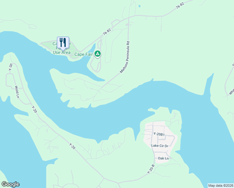 map of restaurants, bars, coffee shops, grocery stores, and more near 898 76-82-A in Cape Fair