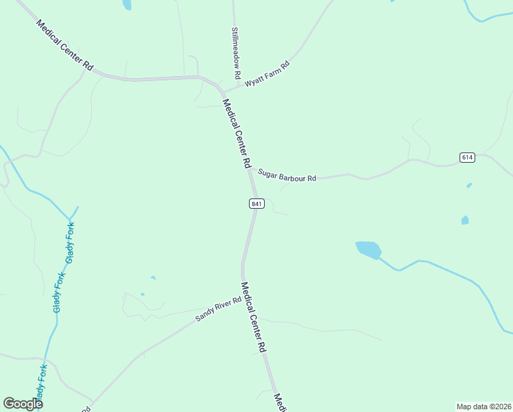 map of restaurants, bars, coffee shops, grocery stores, and more near County Road 841 in Axton
