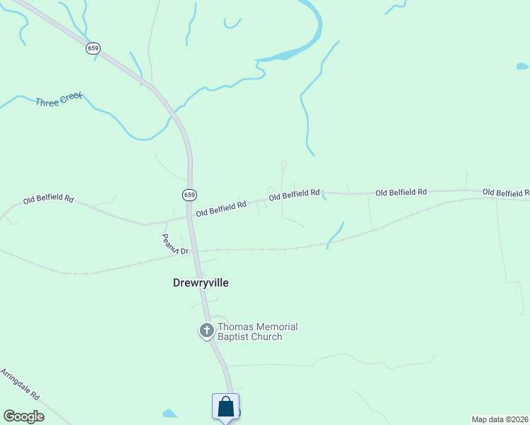 map of restaurants, bars, coffee shops, grocery stores, and more near 12100 Old Belfield Road in Capron