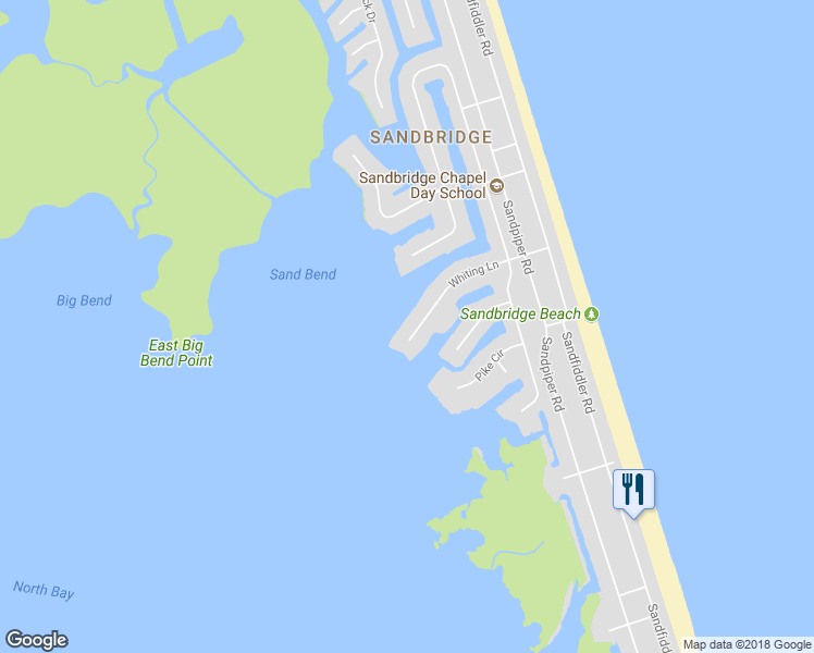 map of restaurants, bars, coffee shops, grocery stores, and more near 360 Whiting Lane in Virginia Beach
