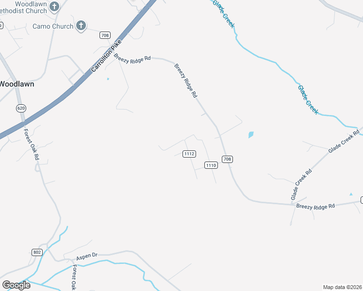 map of restaurants, bars, coffee shops, grocery stores, and more near 326 Lonesome Dove Street in Woodlawn