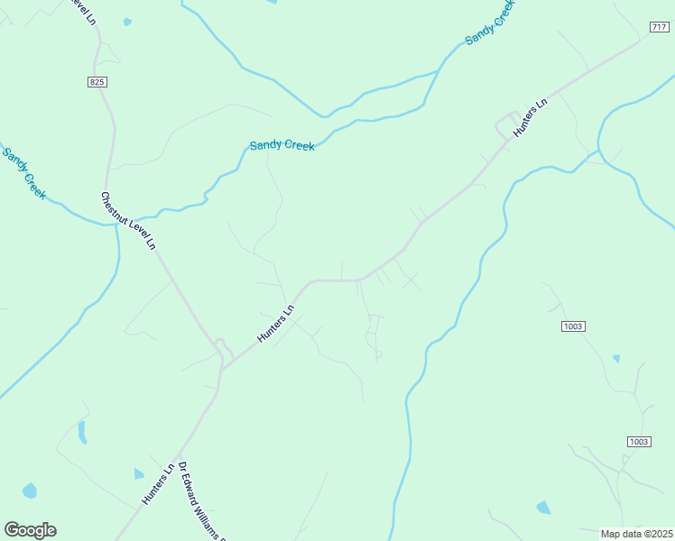 map of restaurants, bars, coffee shops, grocery stores, and more near 1701 Hunters Lane in Blairs