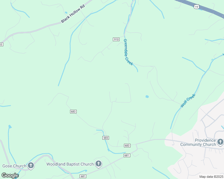 map of restaurants, bars, coffee shops, grocery stores, and more near 16136 Chandler Drive in Abingdon