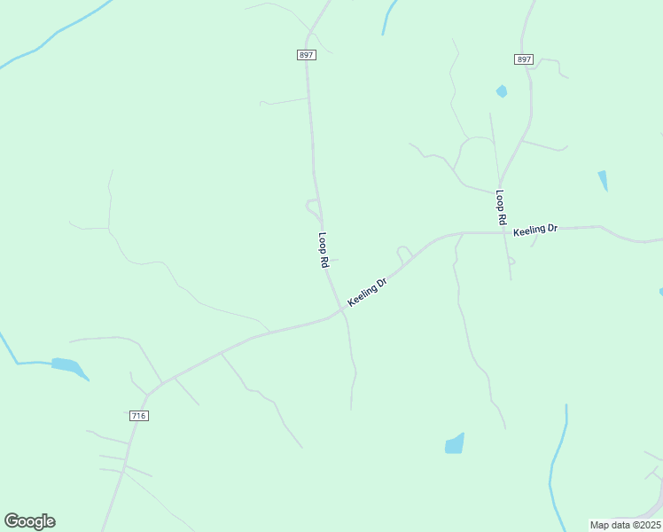 map of restaurants, bars, coffee shops, grocery stores, and more near 228 Loop Road in Keeling