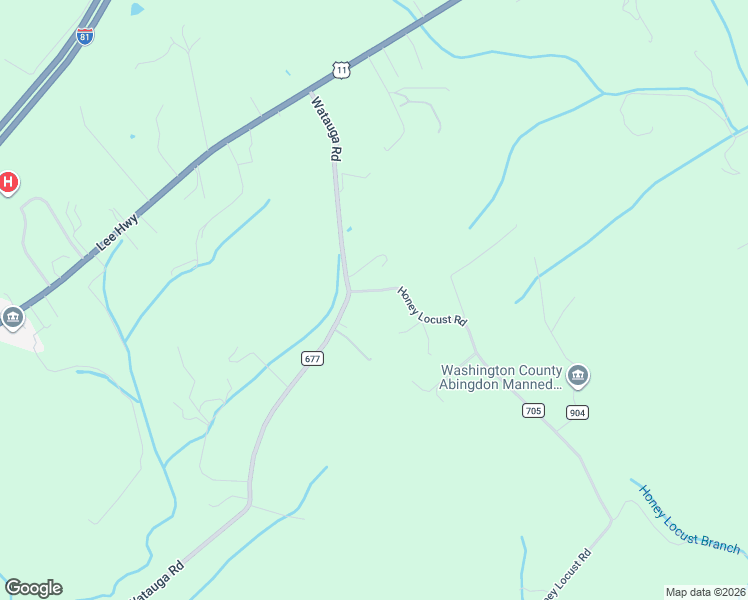 map of restaurants, bars, coffee shops, grocery stores, and more near 26496 Honey Locust Road in Abingdon